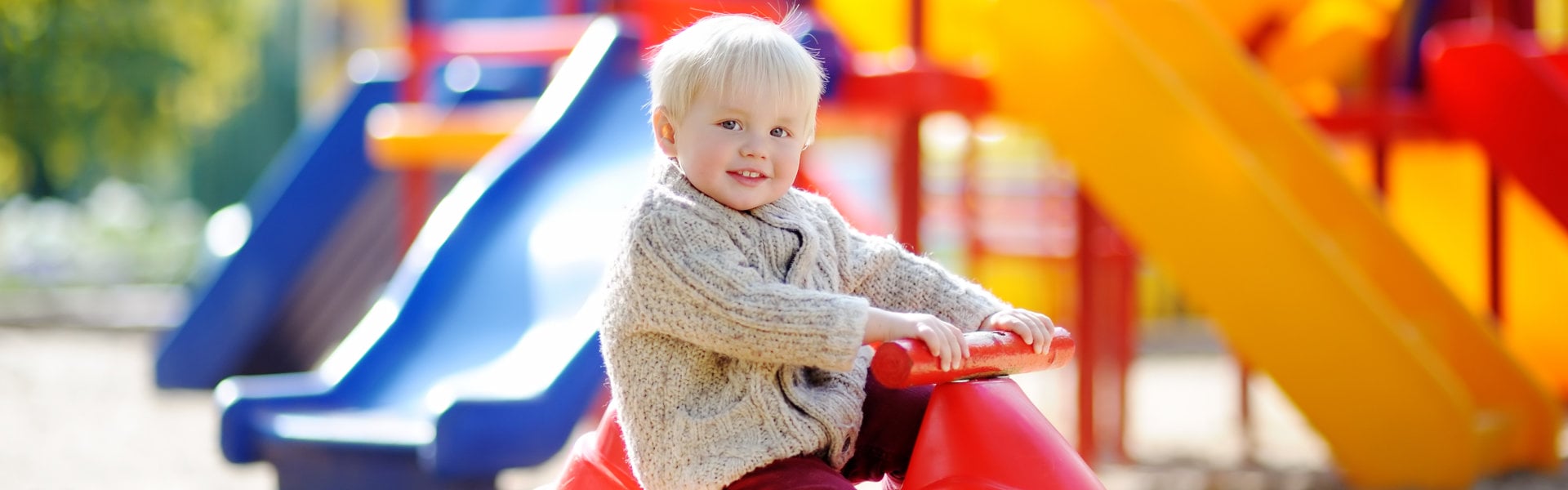toddler program playing at jellybean learning center