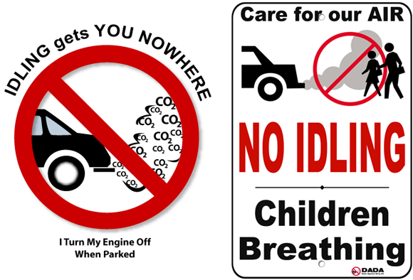Stop Vehicle Idling At School